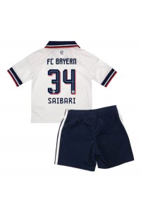 Bayern Munich Ismael Saibari #34 Babyklær Borte Fotballdrakt til barn 2026-27 Korte ermer (+ Korte bukser)